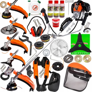Záhradné náradie - BENZÍNOVÉ KEFOVÉ MASLO 5,2 HP DEMON RQ580 TRIMMER 3 OLEJ